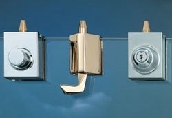 Loqueteaux pour porte en glace STREMLER 1400