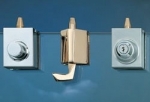 Loqueteaux pour porte en glace STREMLER 1400