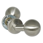 Bouton double boule dporte mobile inox