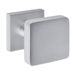 Bouton carr CUBIC fixe inox