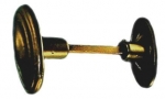 Bouton double ovale fonte