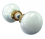 Bouton double porcelaine